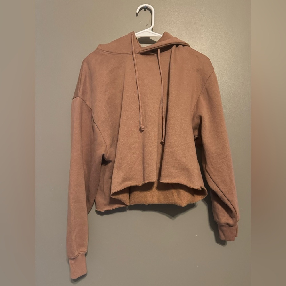 Cropped hoodie